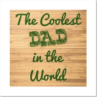 Fathers day Dad celebration gift man present Posters and Art